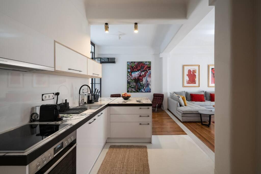 Ebullience - Stylish & Chic Athens Apartment ภายนอก รูปภาพ