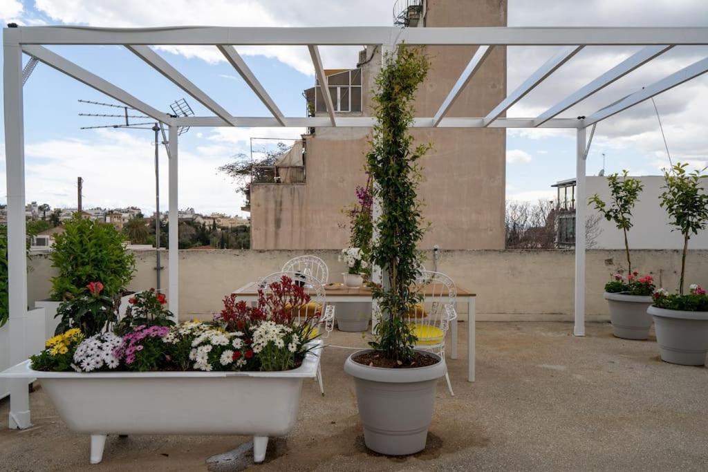 Ebullience - Stylish & Chic Athens Apartment ภายนอก รูปภาพ